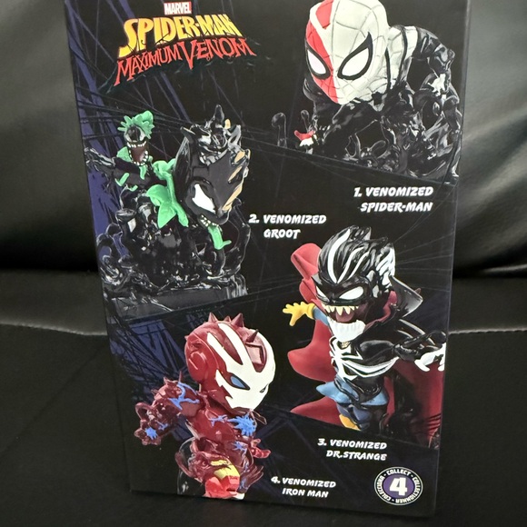 YuMe Spider-Man Maximum Venom Series Hero Box - Venomized Spider-Man NIB - Picture 6 of 9